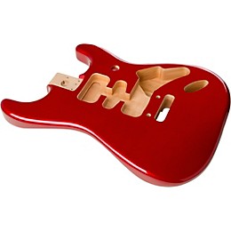 Fender Deluxe Stratocaster Alder Body Candy Apple Red