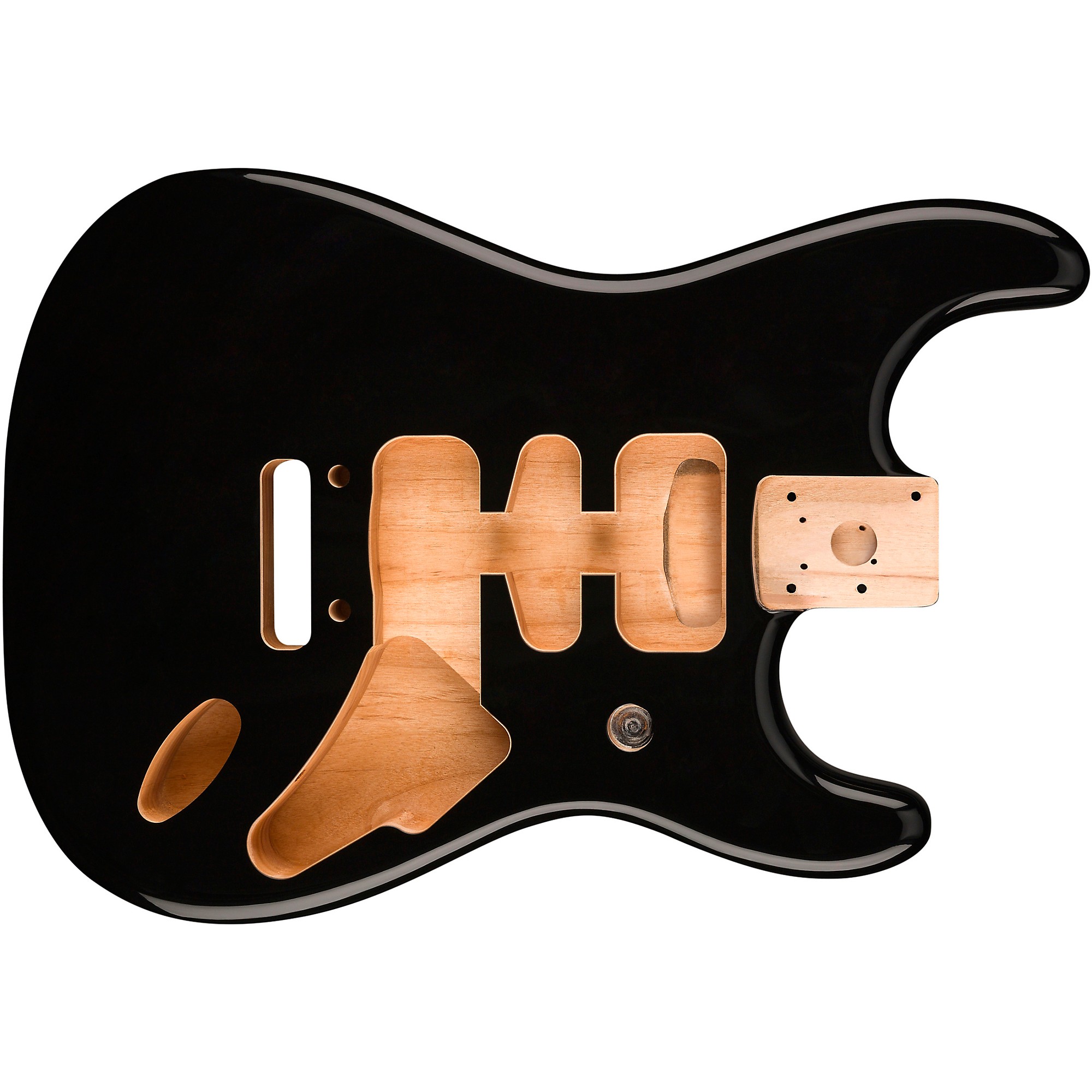 Fender Deluxe Stratocaster Alder Body Black | Guitar Center