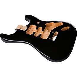 Fender Deluxe Stratocaster Alder Body Black