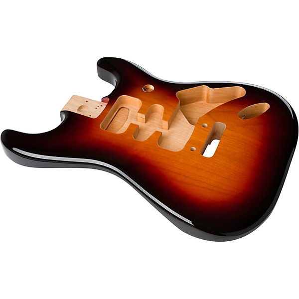 Fender Deluxe Stratocaster Alder Body 3-Color Sunburst