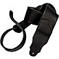 Franklin Strap 2.5" Original Black Glove Leather Guitar Strap Black with Red Stitching thumbnail
