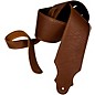 Franklin Strap 3" Purist Glove Leather Guitar Strap Caramel with Gold Stitching thumbnail