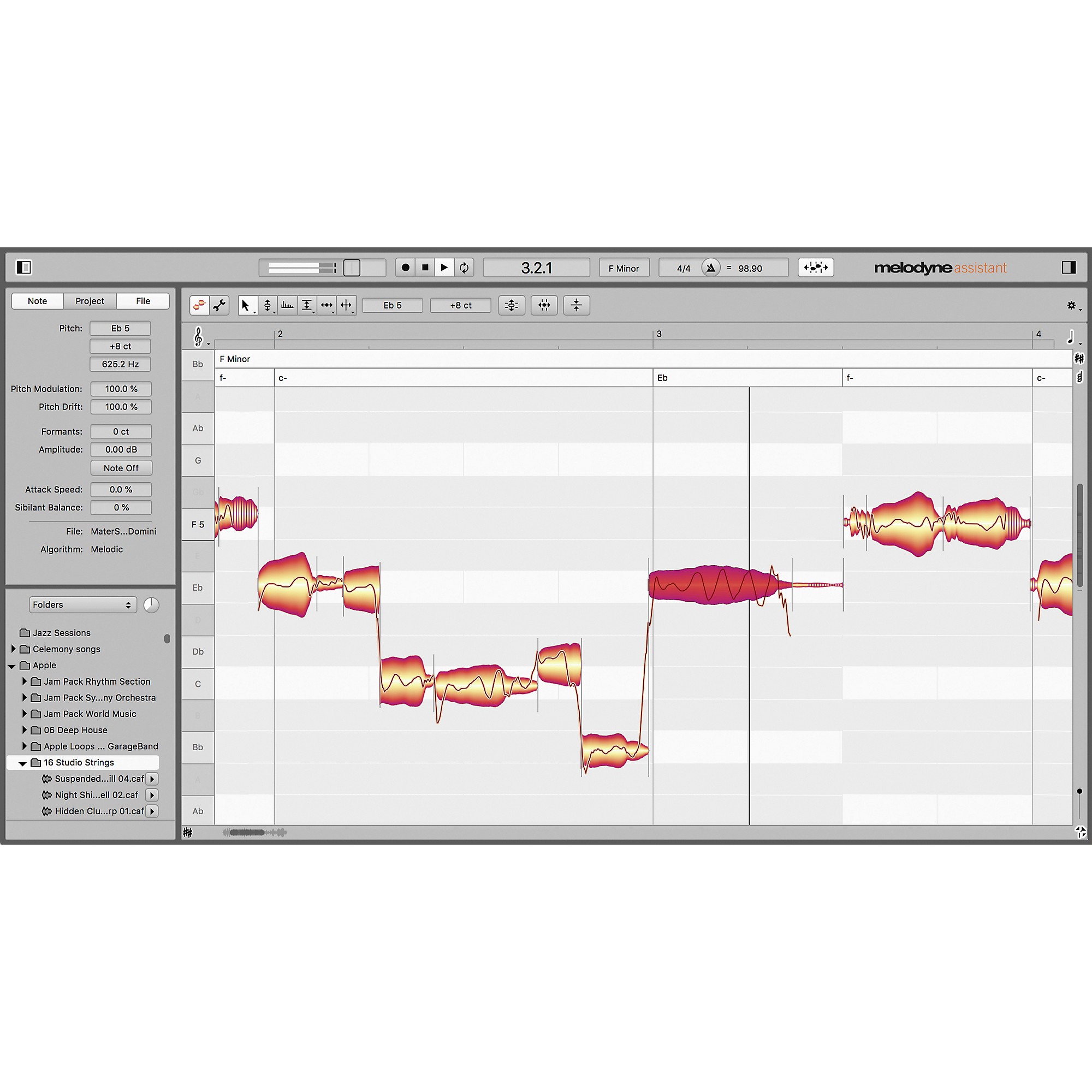 Celemony Melodyne 5 assistant Upgrade From essential 5 (Software