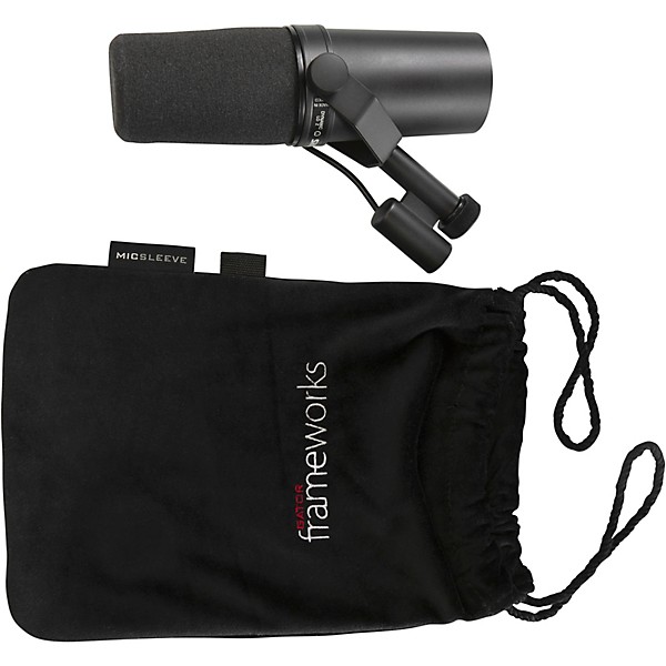 Gator GFW-MICPOUCH-3PK Soft Bag for Studio Mics 3-Pack