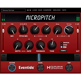 Eventide MicroPitch Native Plug-in Software Download