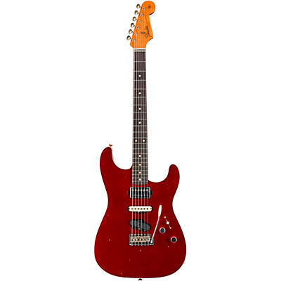 Fender Custom Shop Dealer Select Stratocaster Hst Journeyman Electric Guitar Aged Candy Apple Red for sale