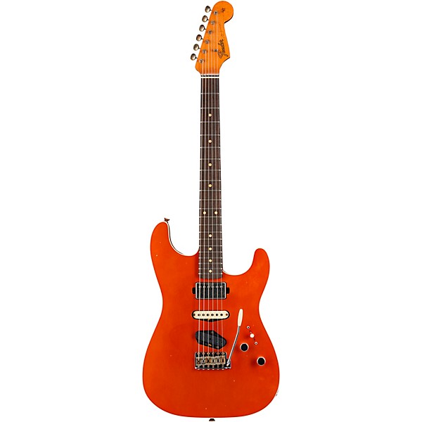 Fender Custom Shop Dealer Select Stratocaster HST Journeyman Electric Guitar Aged Candy Tangerine