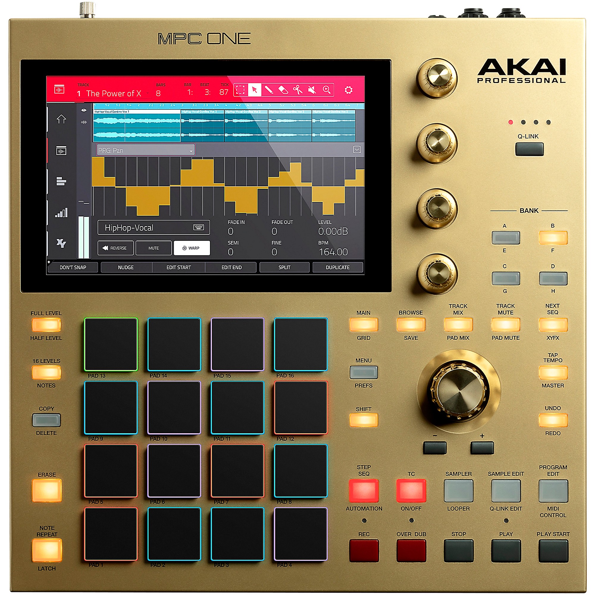 Akai Professional MPC One Gold Standalone Music Production Center