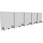 VICTORY DISPLAY Five Panel COVID19 Desktop Guard with Hinges