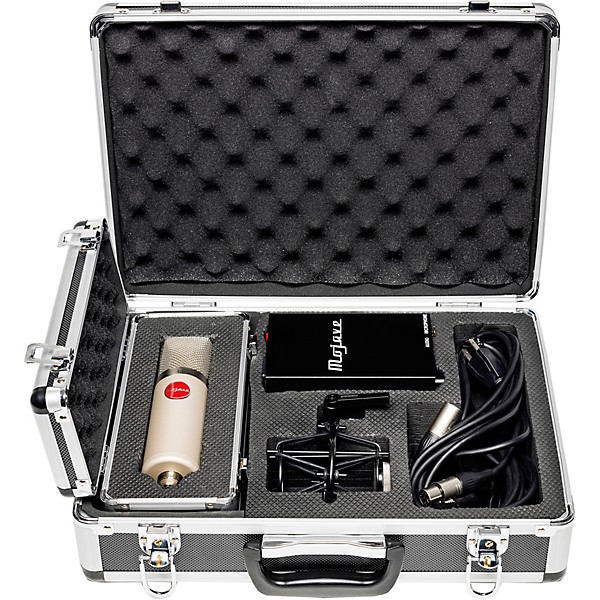 Open Box Mojave Audio MA-200SN Large Diaphragm Tube Condenser Microphone - Satin Nickel Level 1