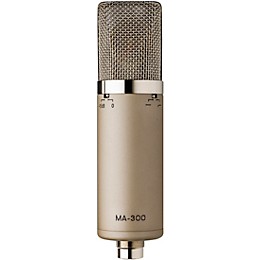 Mojave Audio MA-300SN Large-Diaphragm Multi-Pattern Tube Condenser Microphone - Satin Nickel