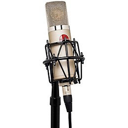 Open Box Mojave Audio MA-300SN Large-Diaphragm Multi-Pattern Tube Condenser Microphone - Satin Nickel Level 2  197881103347