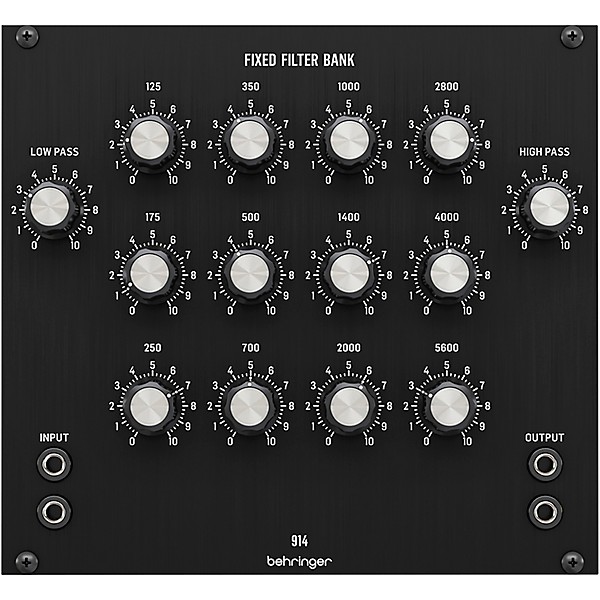 Behringer 914 Fixed Filter Bank Eurorack Module