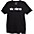 Vic Firth Black Logo T-Shirt XX Large Black Vic Firth Black Logo T-Shirt Small Black