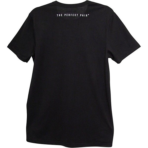 Vic Firth Black Logo T-Shirt Small Black