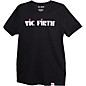 Vic Firth Black Logo T-Shirt Large Black thumbnail