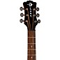 Luna Gypsy Tattoo Mahogany Acoustic-Electric Grand Concert Guitar Satin Natural