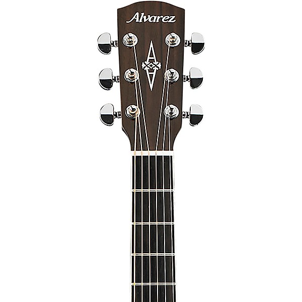 Alvarez AF60E Artist Folk Solid Top Acoustic-Electric Guitar Natural