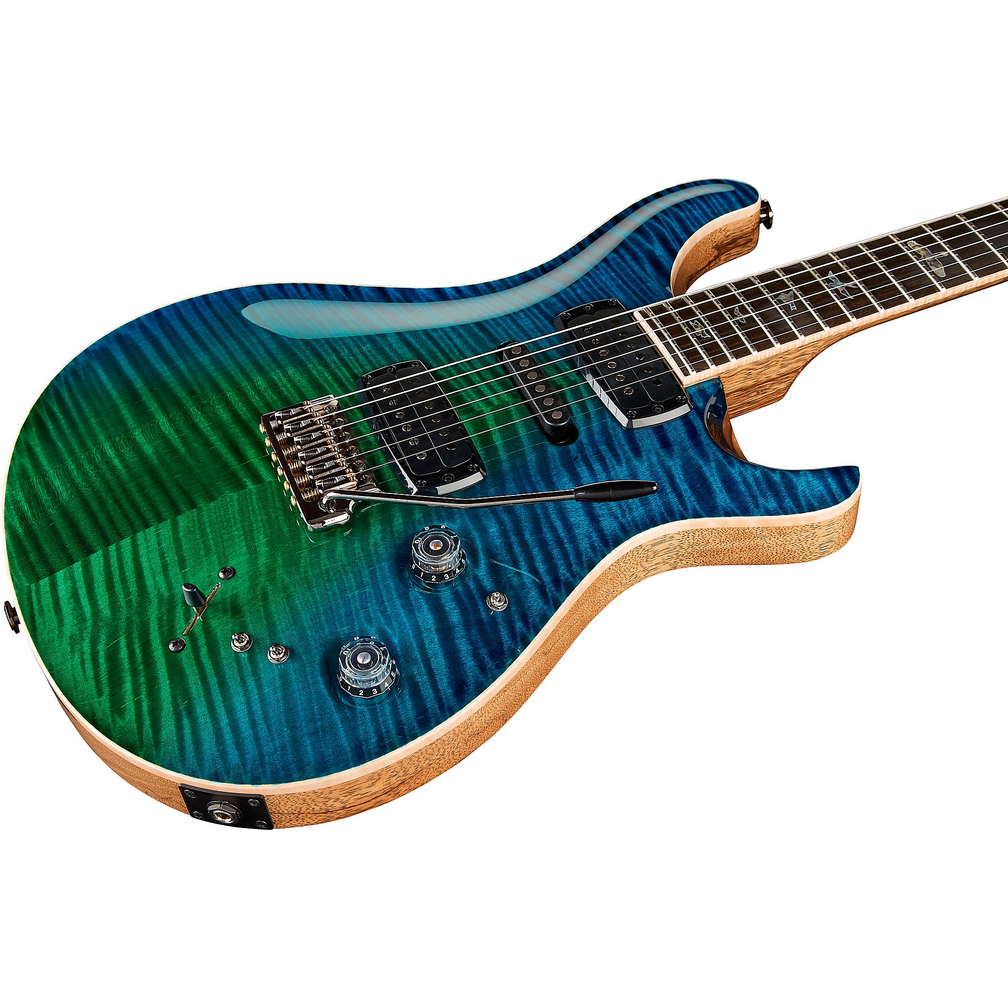 PRS エボニー製 フレームドイーグル トラスロッドカバー