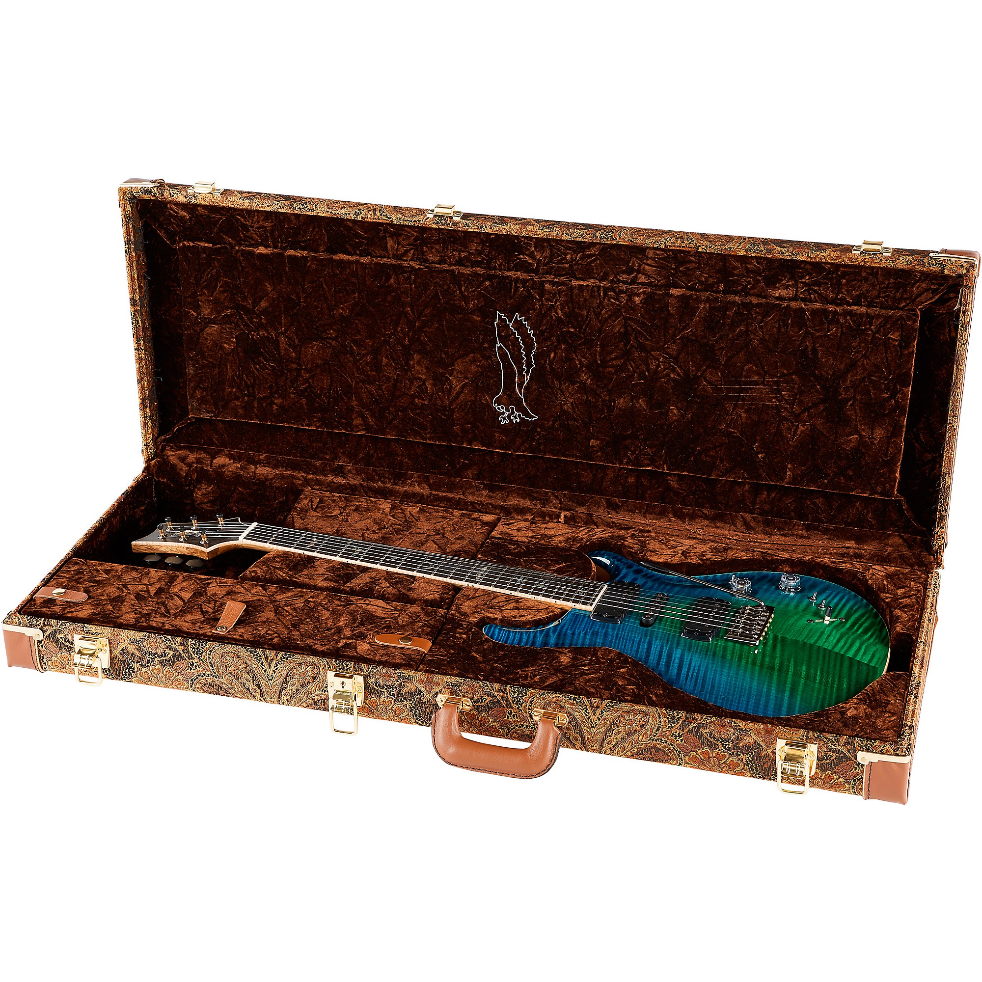 Platinum PRS Private Stock Modern Eagle V Curly Maple Top