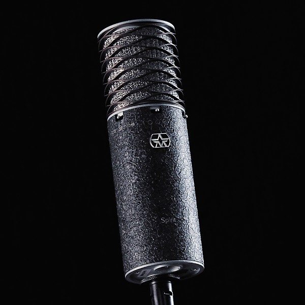Aston Microphones Limited Edition Black Spirit Multi-Pattern Condenser Microphone with Swiftshield