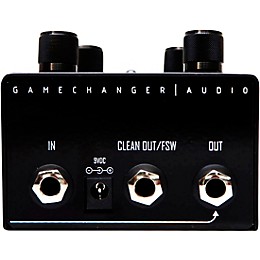Gamechanger Audio PLUS Pedal Piano-Style Sustain for Guitar Black
