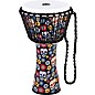 MEINL Travel Series Djembe with Synthetic Head in Day of the Dead Finish 10 in. Day of the Dead thumbnail