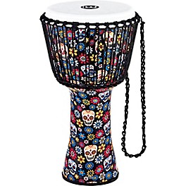 MEINL Travel Series Djembe... MEINL Travel Series Djembe with Synthetic Head in Day of the Dead Finish 12 in. Day of the Dead