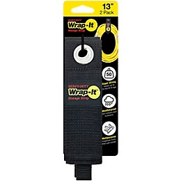 Wrap-It Storage Straps Heavy-Duty 13" Cable Strap, 2-Pack
