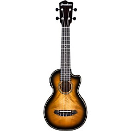 Breedlove Pursuit Exotic CE Myrtlew... Breedlove Pursuit Exotic CE Myrtlewood Concert Acoustic-Electric Ukulele Eclipse Burst