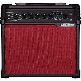 Line 6 Spider V 20 MKII Red Edition Black and Red