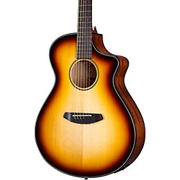 Breedlove Discovery Concert CE Acoustic-Electric Guitar Edge Burst