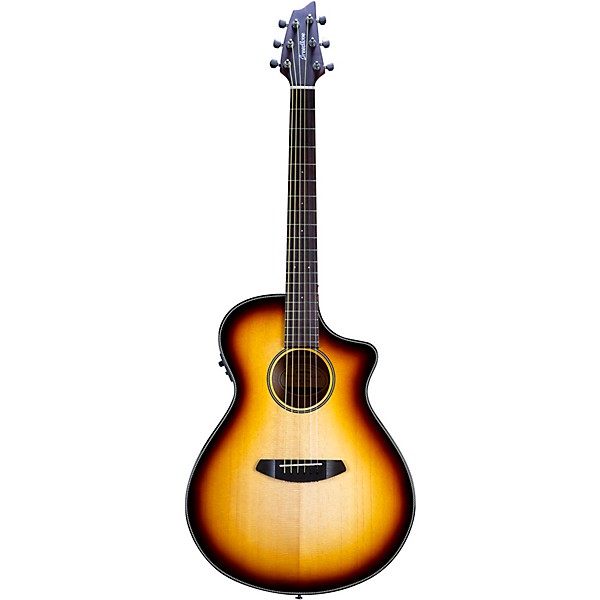 Breedlove Discovery Concert CE Acoustic-Electric Guitar Edge Burst