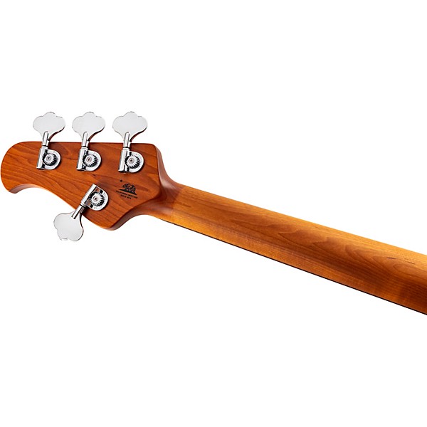 Ernie Ball Music Man Short-Scale StingRay Bass Roasted Maple Neck and Fingerboard Vintage Tobacco