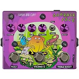 Wren And Cuff Garbage Face J Mascis Signature Purple