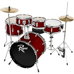 Rogue Junior Kicker 5-Piece Drum Set Dark Red