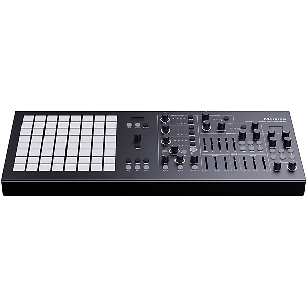 Open Box Dreadbox Medusa Black Limited-Edition Hybrid Synthesizer Level 1