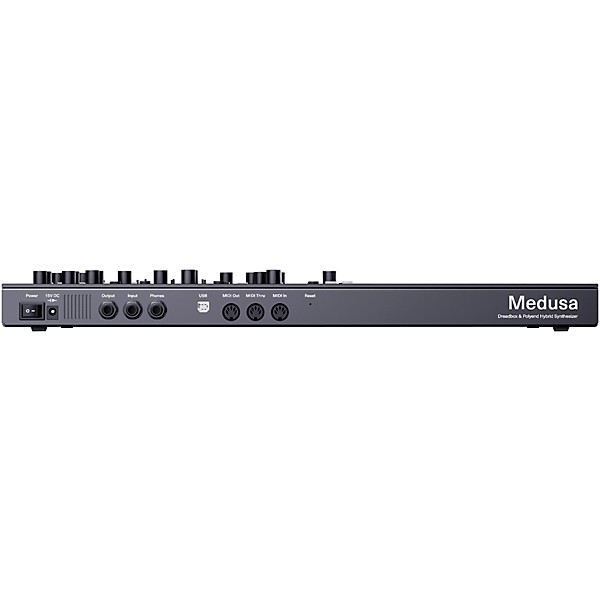 Open Box Dreadbox Medusa Black Limited-Edition Hybrid Synthesizer Level 1
