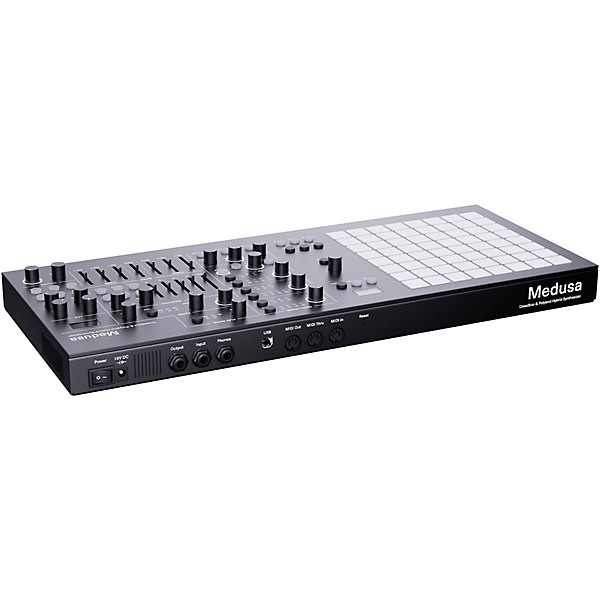 Open Box Dreadbox Medusa Black Limited-Edition Hybrid Synthesizer Level 1