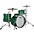 Ludwig Classic Oak 3-Piece Fab Shell Pack With ... Ludwig Classic Oak 3-Piece Fab Shell Pack With 22" Bass Drum Green Sparkle