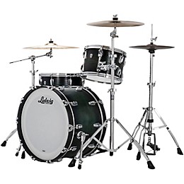 Ludwig Classic Oak 3-Piece Fab Shell Pack With 22" Bass Drum Green Burst