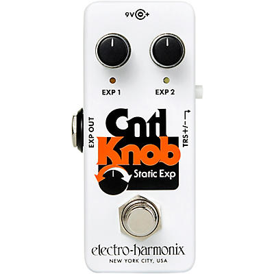 Electro-Harmonix Cntl Knob Static Expression White for sale