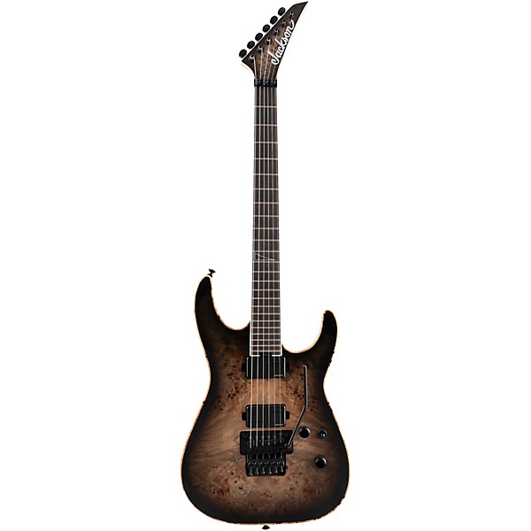 Jackson Limited Edition Wildcard Series Soloist SL2P Transparent Black Burst