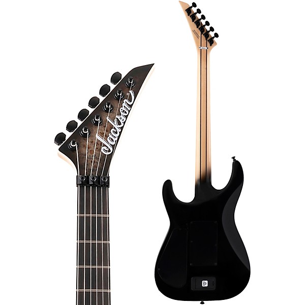 Jackson Limited Edition Wildcard Series Soloist SL2P Transparent Black Burst