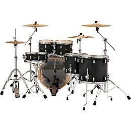 PDP by DW Concept Maple 6-Piece Shell Pack With Chrome Hardware Carbon Fiber