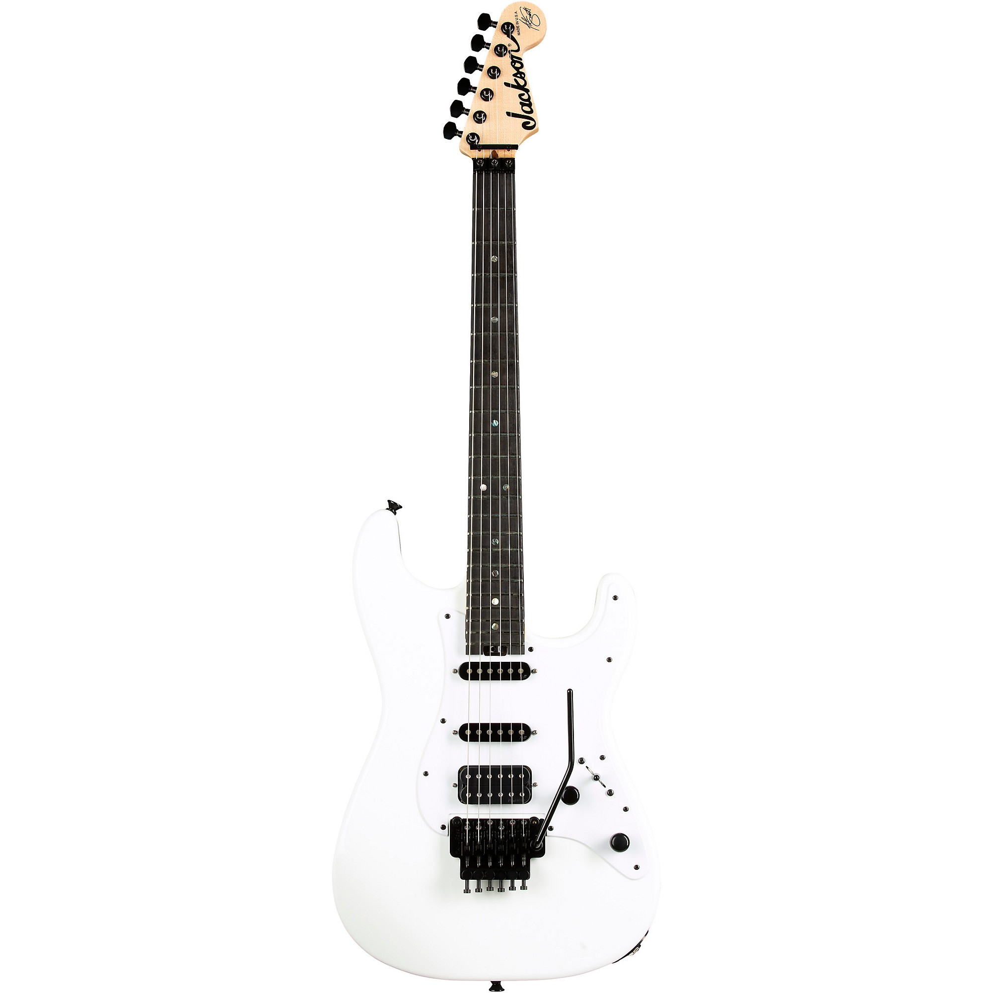 Platinum Jackson USA Signature Adrian Smith San Dimas SDM Electric