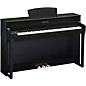 Open Box Yamaha Clavinova CLP-735 console digital piano with bench Level 2 Matte Black 197881050207 thumbnail