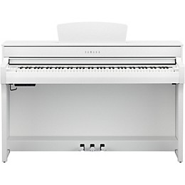 Yamaha Clavinova CLP-735 Console Digital Piano With Bench Matte White
