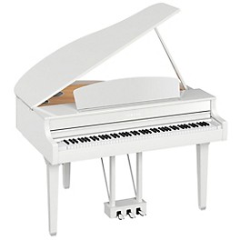 Yamaha Clavinova CLP-795GP Digital Grand Piano Wi... Yamaha Clavinova CLP-795GP Digital Grand Piano With Bench Polished White