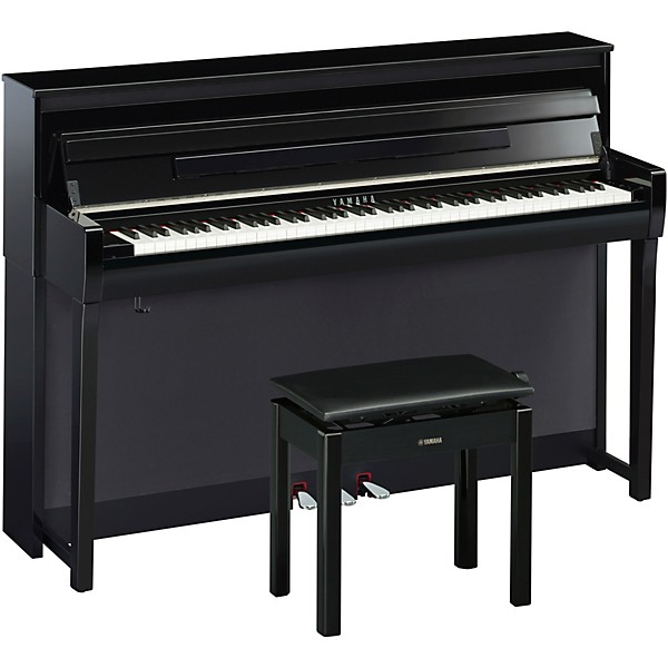 Yamaha Clavinova CLP-785 Console Digital Piano With Bench Polished Ebony